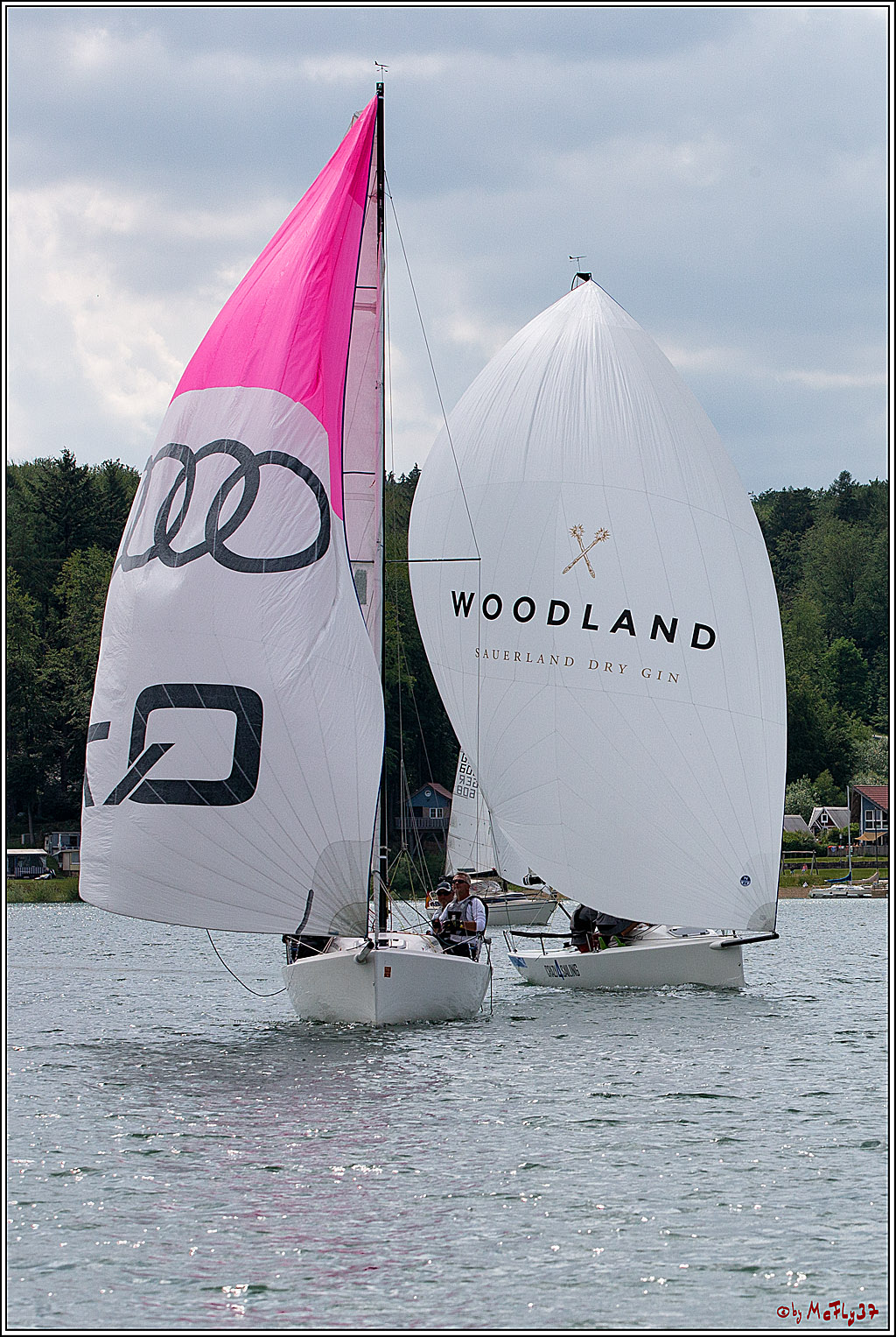 J70 - WOODLAND, 12.06.2021 Segelboot; Segeln; Woodland; Spinnaker; J70; Sorpesee; Sauerland